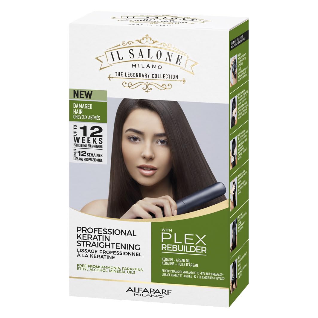 Amazon.com: Il Salone Milano At Home Keratin Hair Treatment with